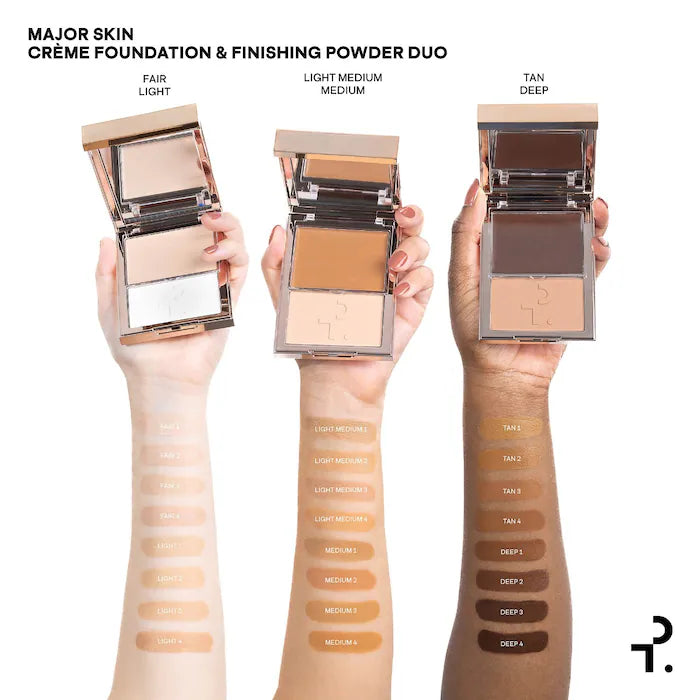 PATRICK TA Major Skin Crème Foundation and Finishing Powder Duo - PRE ORDEN