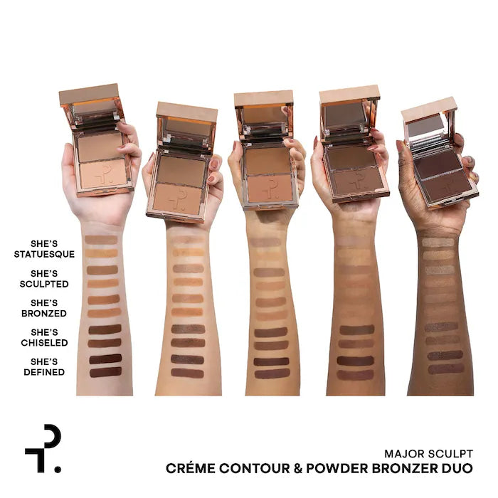 PATRICK TA Major Sculpt Crème Contour & Powder Bronzer Duo - PRE ORDEN