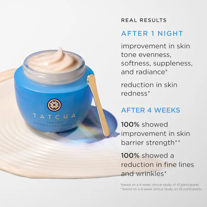Tatcha Indigo Overnight Repair Serum in Cream Treatment - PRE ORDEN