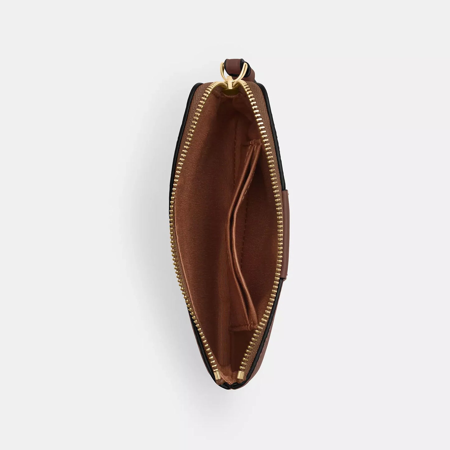 Coach wristlet muñequera gold/tan/brown monograma C - PRE ORDEN