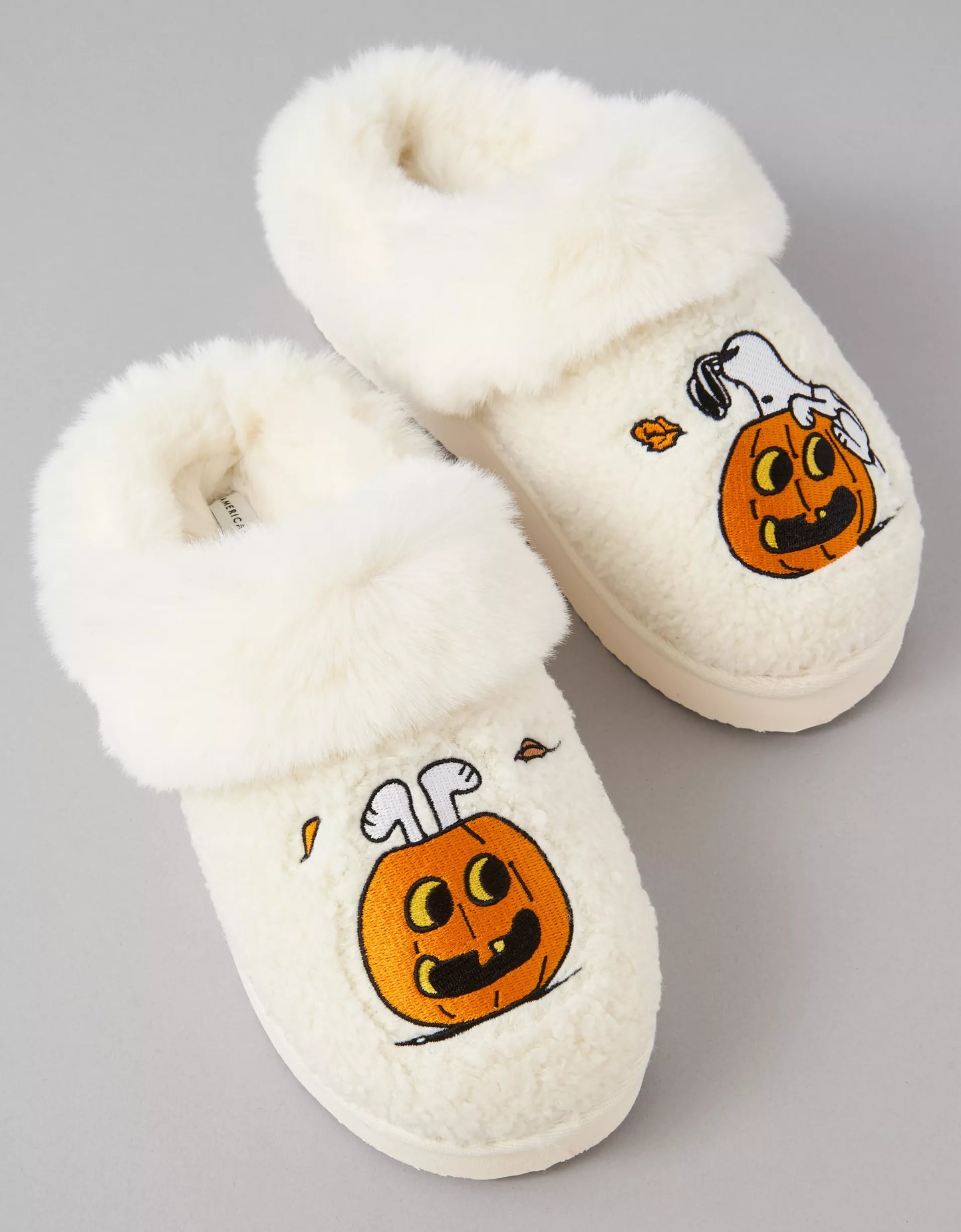 Ae Snoopy Pumpkin Scuff Slipper - PRE ORDEN