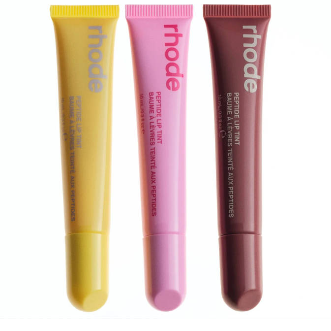 Rhode Peptide lip trio lemontini, jelly bean, salty tan - PRE ORDEN