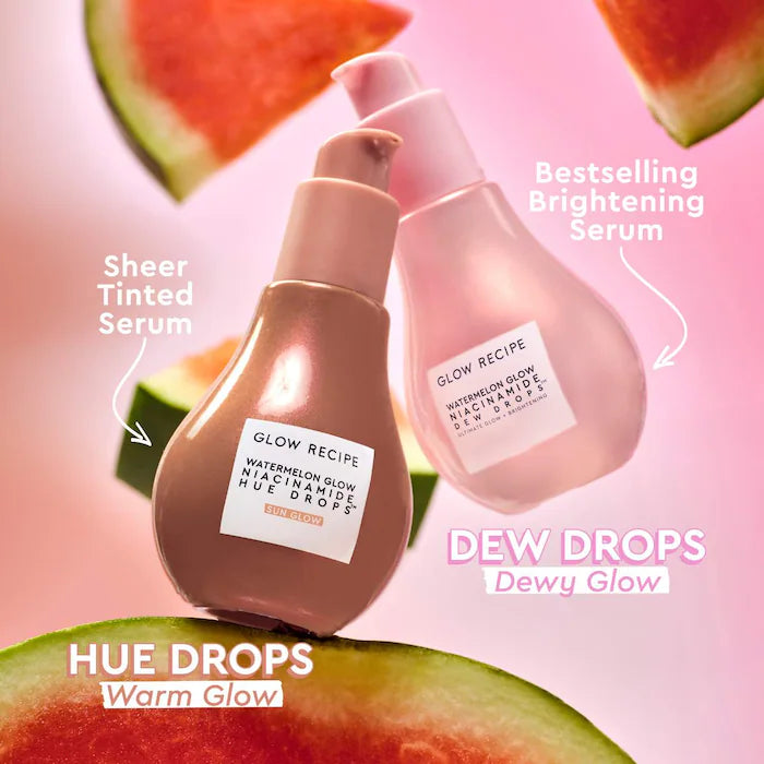 Glow Recipe Watermelon Glow Niacinamide Hue Drops Sun Glow Serum - PRE ORDEN