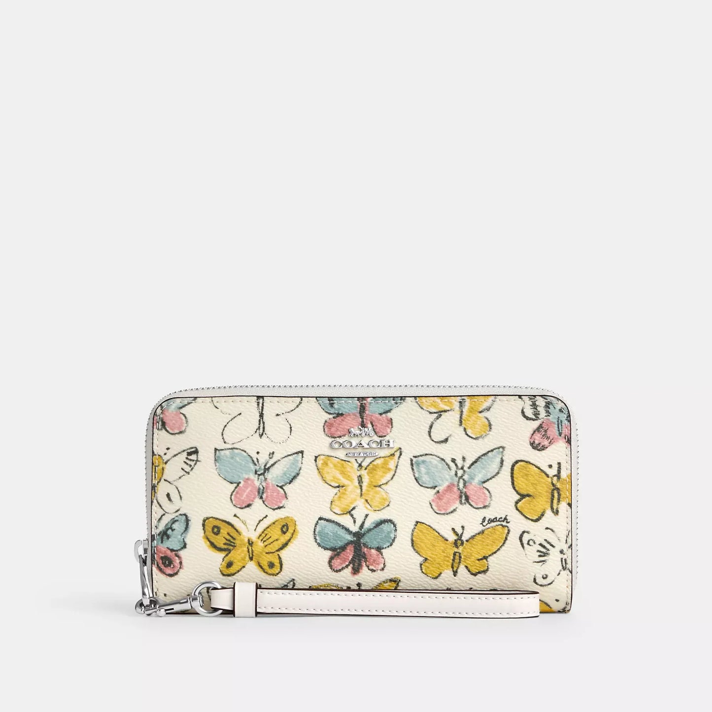 Coach long zip around wallet with butterfly print - PRE ORDEN