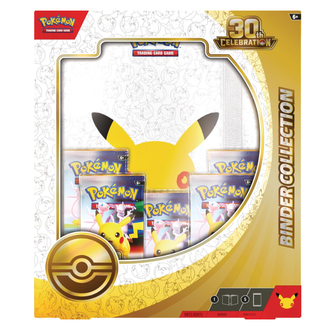 Pokémon TCG: 30TH Celebration - Binder Collection - ENTREGA INMEDIATA