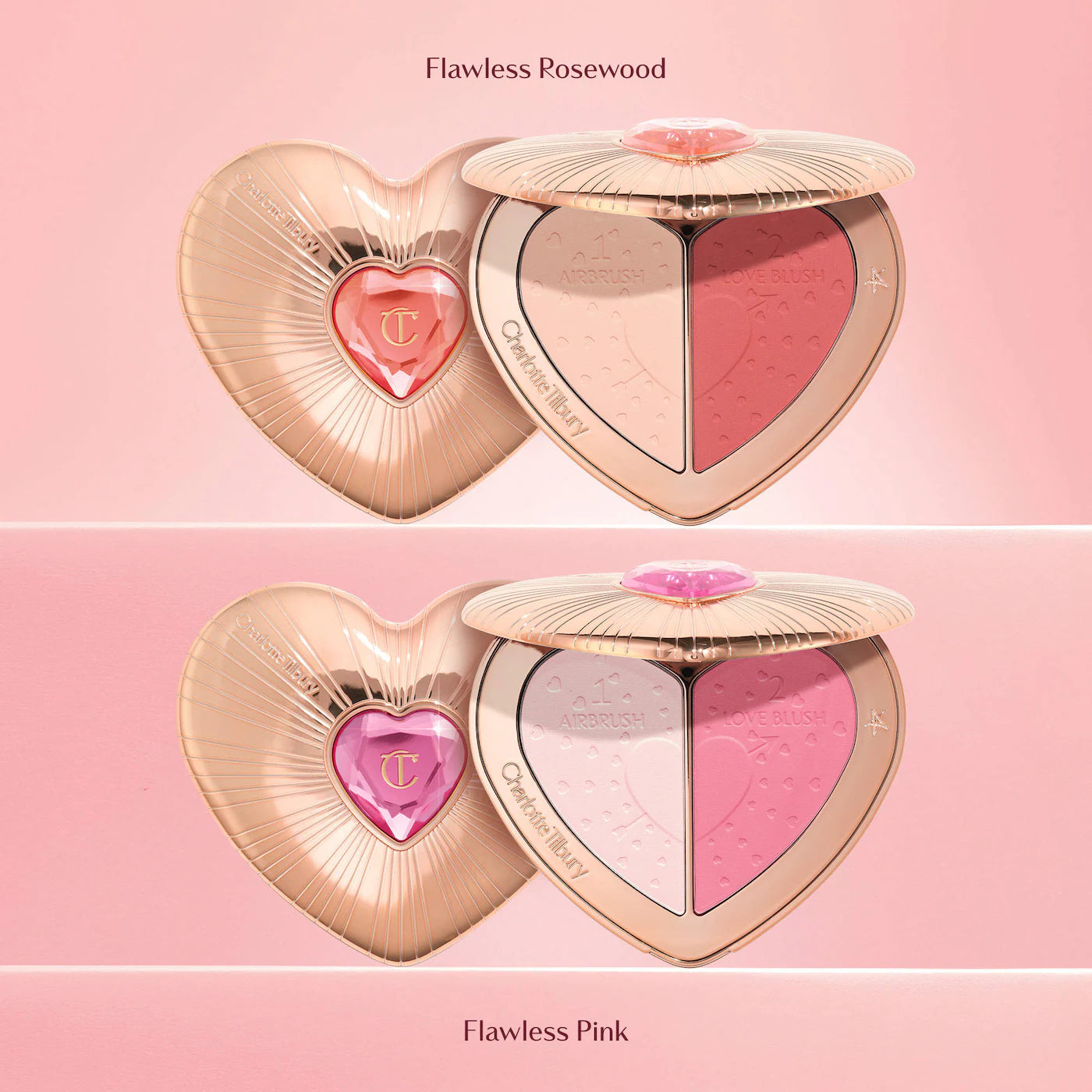 Charlotte Tilbury Pillow Blush Powder Palette - ENTREGA INMEDIATA