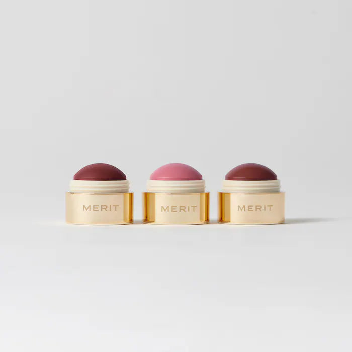 MERIT Mini Flush Balm Cream Blush Trio Set - PRE ORDEN