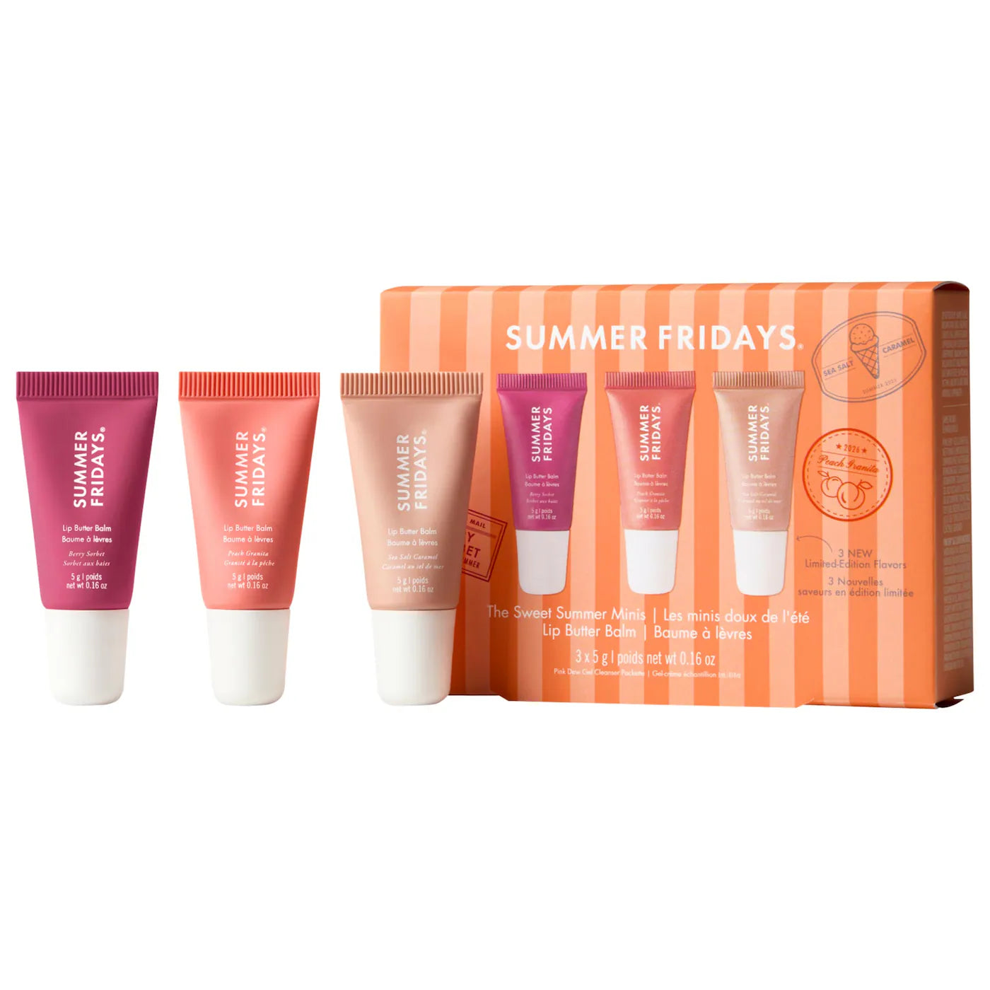Summer Fridays Minis Lip Butter Balm Trio Set - PRE ORDEN
