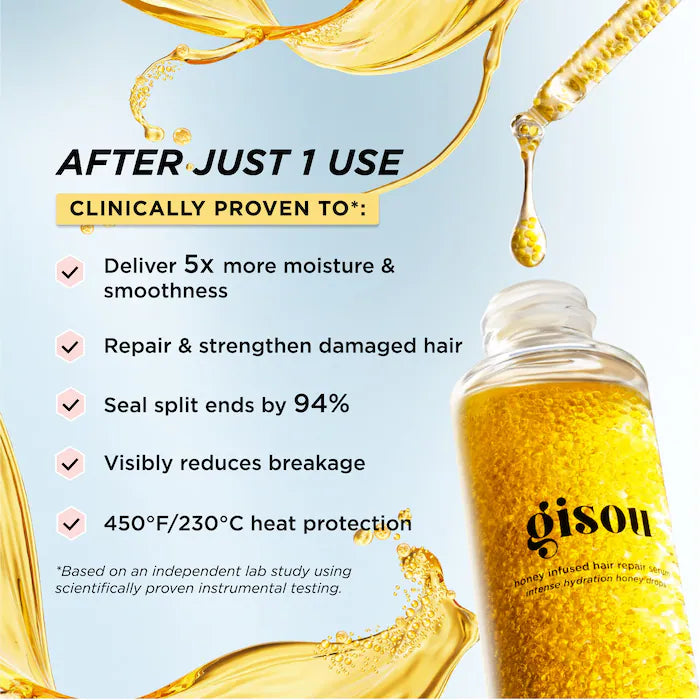 Gisou Honey Infused Hair Repair Serum - PRE ORDEN