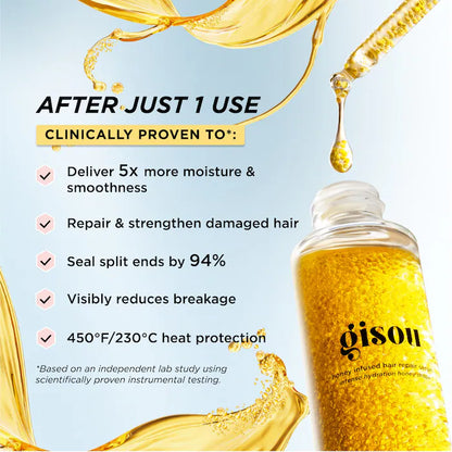 Gisou Honey Infused Hair Repair Serum - PRE ORDEN