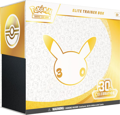 Pokémon TCG: 30TH Celebration Elite Trainer Box - ENTREGA INMEDIATA