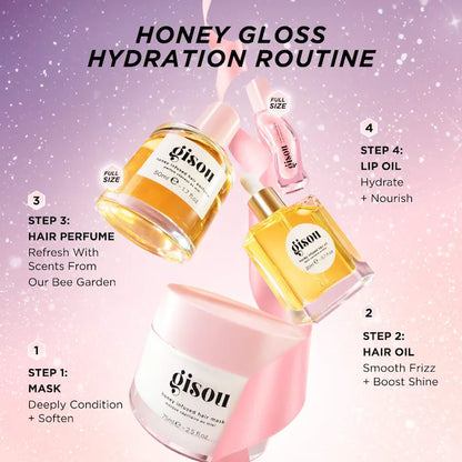 Gisou Honey Gloss Hydration Heroes Hair Value Set - PRE ORDEN