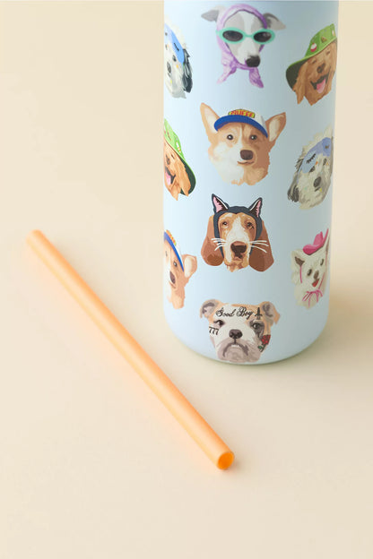 Owala UO Exclusive Dog Collage FreeSip 32 oz Water Bottle - PRE ORDEN