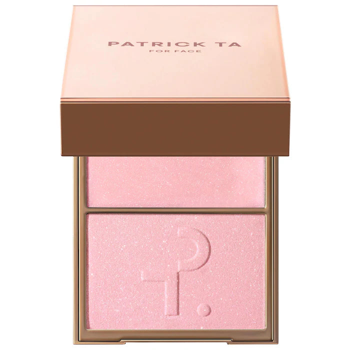 PATRICK TA Glow Crème & Powder Reflecting Translucent Highlighter Duo - PRE ORDEN