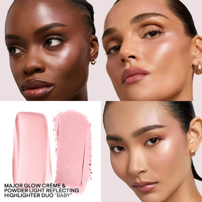 PATRICK TA Glow Crème & Powder Reflecting Translucent Highlighter Duo - PRE ORDEN