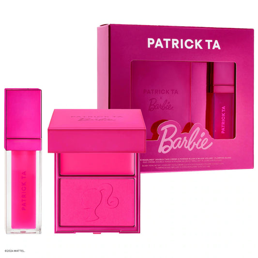 PATRICK TA Patrick Ta x Barbie™ Blush Duo and Lip Plumper Set - PRE ORDEN