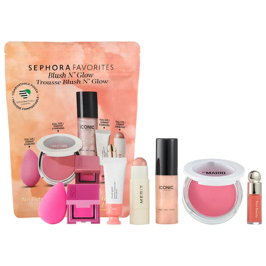 Sephora Favorites Blush N' Glow Blush Makeup Value Set - PRE ORNDE