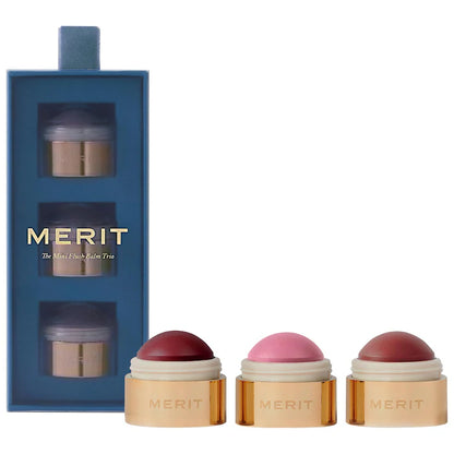 MERIT Mini Flush Balm Cream Blush Trio Set - PRE ORDEN