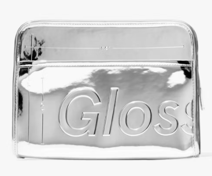 Glossier Chrome Beauty Bag PRE ORDEN