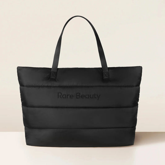 Rare beauty Puffy Traveler Tote Black - PRE ORDEN