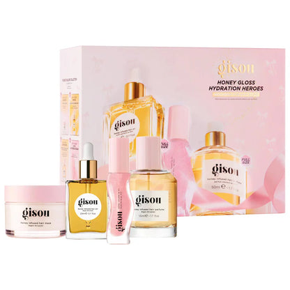 Gisou Honey Gloss Hydration Heroes Hair Value Set - PRE ORDEN