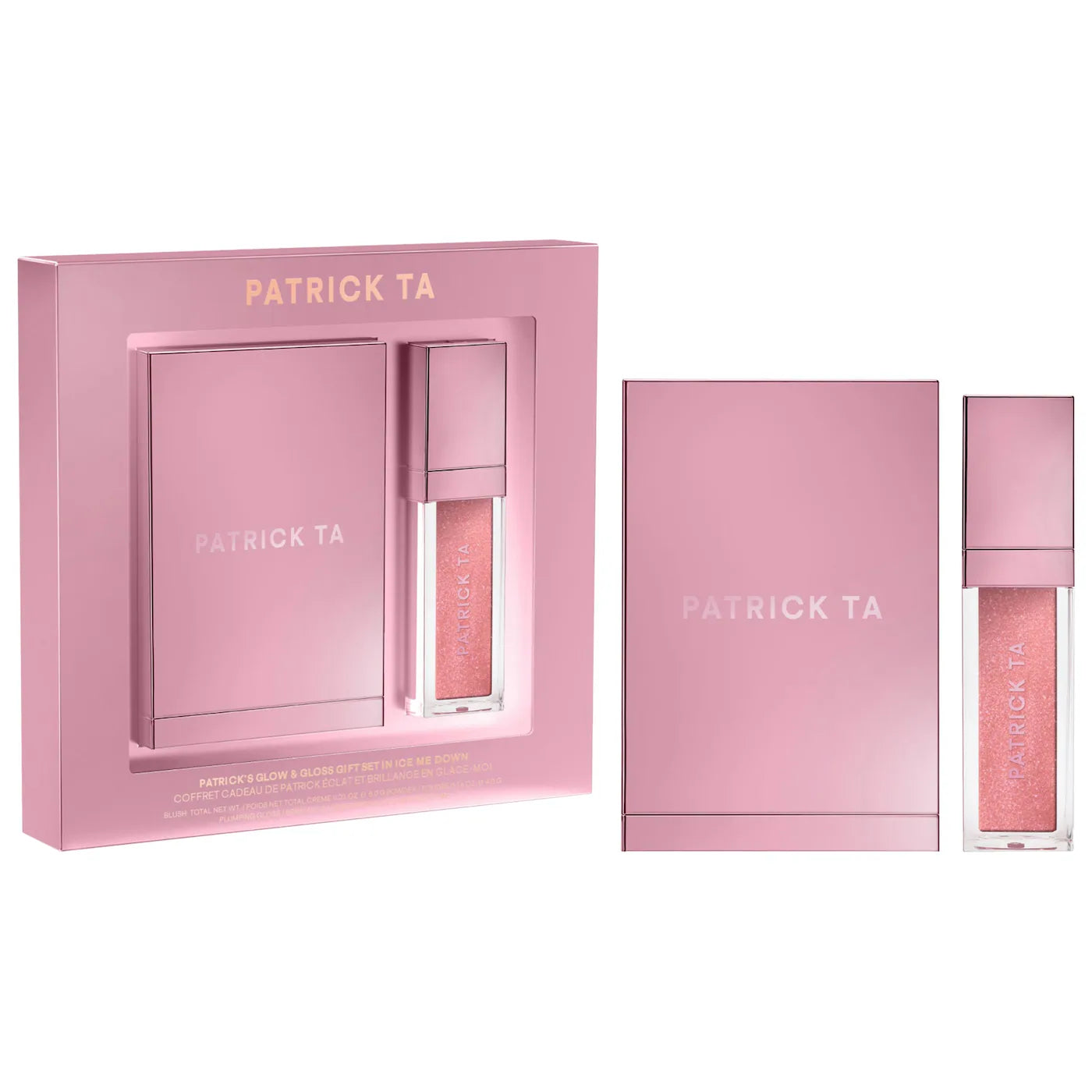PATRICK TA  Patrick's Glow and Gloss Set  Ice Me Down - PRE ORDEN