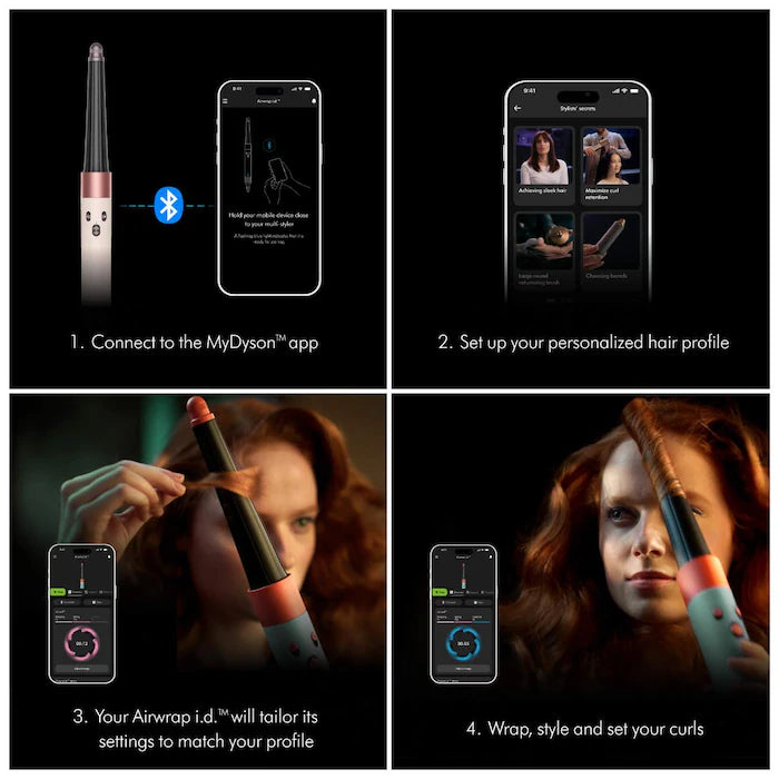 DYSON Limited Edition Airwrap ID Multi-styler™ for Straight to Wavy Hair in Jasper Plum - PRE ORDEN