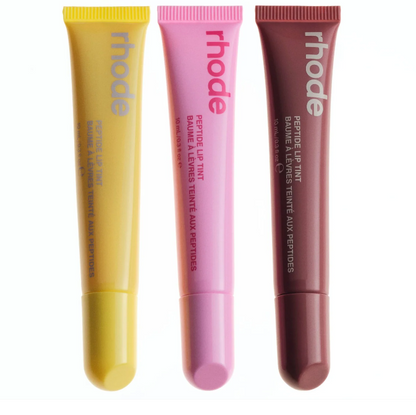 Rhode Peptide lip trio lemontini, jelly bean, salty tan - PRE ORDEN