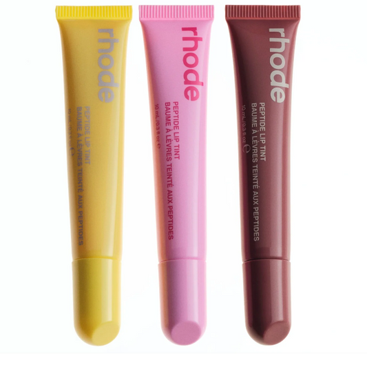 Rhode Peptide lip trio lemontini, jelly bean, salty tan - PRE ORDEN