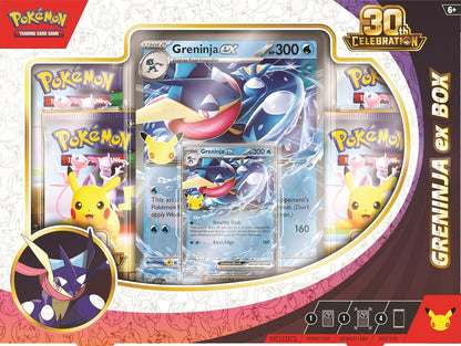 Pokemon TCG: 30th Celebration Greninja ex Box - ENTREGA INMEDIATA