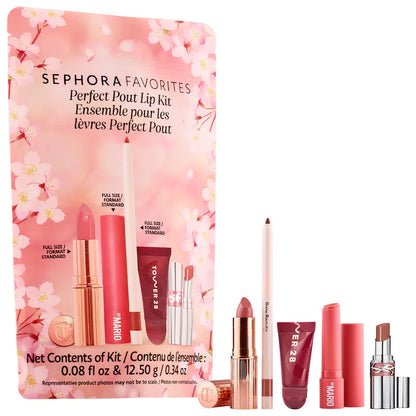 Sephora Favorites Perfect Pout Lip Kit - PRE ORDEN