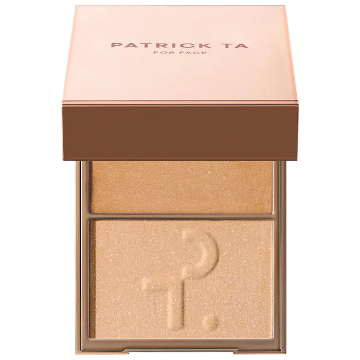 PATRICK TA Glow Crème & Powder Reflecting Translucent Highlighter Duo - PRE ORDEN