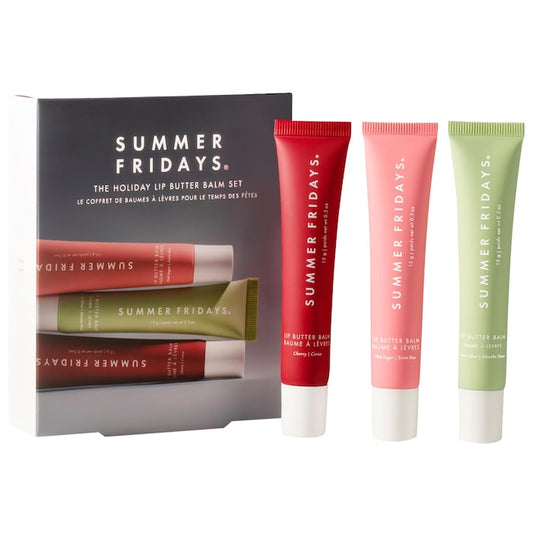 Summer Fridays The Holiday Lip Butter Balm Set - PRE ORDEN