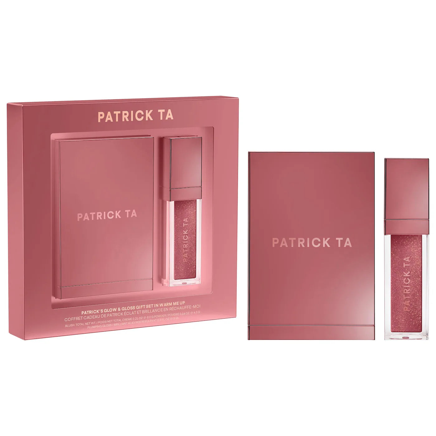 PATRICK TA  Patrick's Glow and Gloss Set Warm Me Up - PRE ORDEN