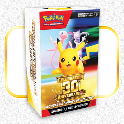 Pokémon 30TH Celebration Booster Bundle - ENTREGA INMEDIATA