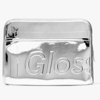 Glossier Chrome Beauty Bag PRE ORDEN