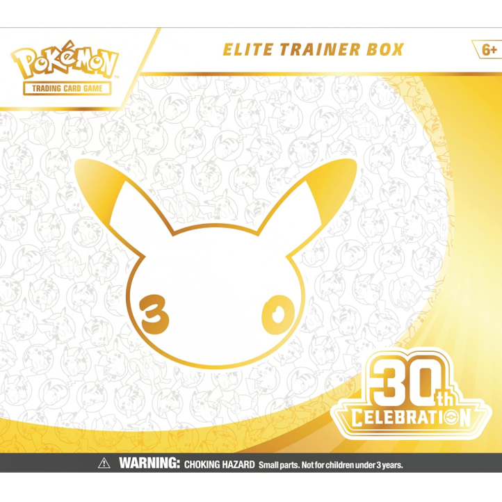 Pokémon TCG: 30TH Celebration Elite Trainer Box - ENTREGA INMEDIATA