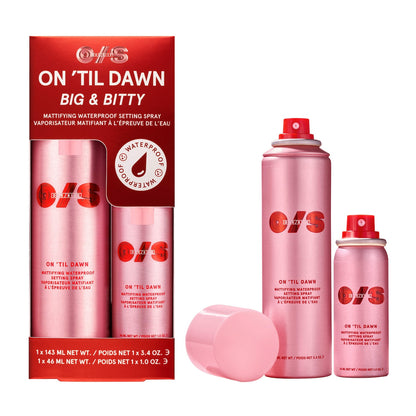 ONE/SIZE by Patrick Starrr  Waterproof Setting Spray Big & Bitty Duo- PRE ORDEN